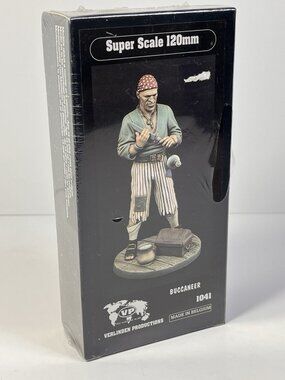 SEALED Verlinden Productions Super Scale 120mm Buccaneer 1041 Pirate Figure NEW